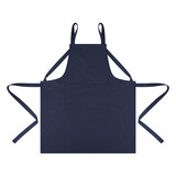 TOPTIE 100% Cotton Chef Apron for Men Women Waiter/Waitress Kitchen Apron with 2 Pockets