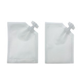 Muka 50 PCS Frosted Liquid Pouches, Lotion Sample Pouch