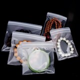 Muka 100 PCS Resealable Poly Bags, 6 Mil EVA Jewelry Bags for Craft Gifts