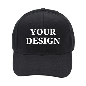TOPTIE Custom Printed/Embroidered 6 Panel Baseball Cap Unisex Sun Protection Plain Outdoor Cap