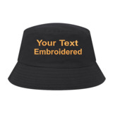 TOPTIE Personalized Custom Embroidery Unisex Bucket Sun Hat for Men Women Summer Outdoor UV Sun Cap