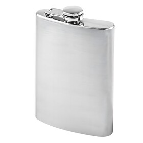 Aspire Blank Wine Hip Flask, 10 oz, 3.7" W x 6.3" H