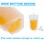 Muka 50 PCS 8.5 OZ Clear / White Spouted Liquid Stand Up Pouch, Drink Pouches For Juice, Wine, Milk Packaging, Custom Spouted Bags Wholesale, 4Mil