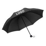TOPTIE Folding Compact Manual Umbrella, 42" Light Weight UV Protection Umbrellas
