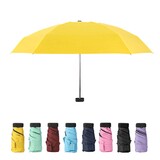 TOPTIE Mini Travel Umbrella, Compact Sun & Rain Umbrella