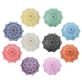TOPTIE Wedding Lace Parasols, Vintage Bridal Umbrellas for Wholesale, Costume Accessory, Photo Prop