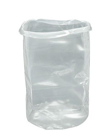 Basco 30 Gallon 15 mil LDPE Straight Sided Seamless Drum Liner