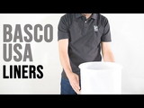 Basco 5 Gallon Anti Static Steel Pail Liner HDPE - 18  mil
