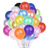 Aspire 100 PCS Pearlescent Latex Balloons 12 Inch, Bulk Pack of Pearl Color Party Balloons for Birthday Baby Shower Wedding Festival Arch Decoration