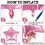Aspire 32 Inch Number 0 Balloons, Reusable Aluminum Foil Number Balloons for Birthday Party Commemoration Day Anniversary Festival Decoration - Rose Gold