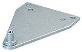 CRL PR4050PABA Satin Aluminum Parallel Arm Bracket