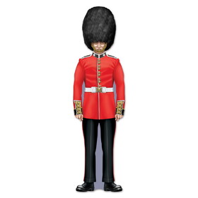 Beistle 54627 Royal Guard Cutout, prtd 2 sides, 35&#189;"