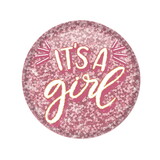 Beistle BT148 It's A Girl Button, 2