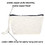 Aspire 12-Pack Cotton Canvas Wristlet Pouches with Lining, 7-1/2 x 4-1/4 x 2 Inch - Mixed Color Zippers