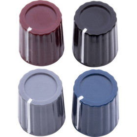 Marconi Style P-K398-X Knob - Plastic, Set Screw, Neve / Marconi Style, 0.495" Diameter