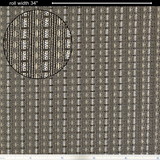 Ampeg S-G293 Grill Cloth - Ampeg, Black / Silver, 34" Wide