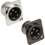 Cliff W-CLF-FC61905X XLR Jack - Cliff, 3-Pole, Male, Solder Cup