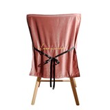 Muka Hotel Chair Back Cover, Velvet Chair Covers for Dining Room