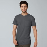 Custom Fruit Of The Loom 3930P Heavy Cotton Pocket T-Shirt 100%
