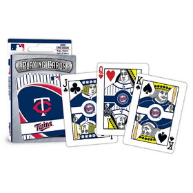Masterpieces Puzzle Minnesota Twins Playing Cards Logo