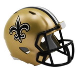Riddell New Orleans Saints Helmet Riddell Pocket Pro Speed Style