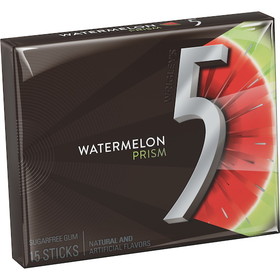 Five Prism Single Serve Gum, 15 Piece, 12 per case
