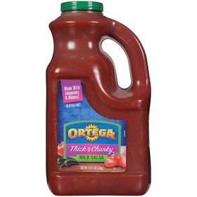 Ortega Thick &amp; Chunky Mild Salsa, 1 Gallon, 4 per case