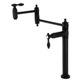 Kingston Brass Tudor Single-Hole Deck Mount Pot Filler