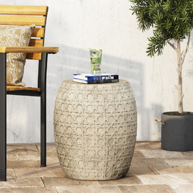 Outdoor LightWeight Concrete Side Table 73444.00