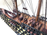 Handcrafted Model Ships V-24 Wooden HMS Victory Limited Tall Model Ship 24
