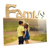 Muka Custom Family-Framed Photo Frame Personalized Desktop Plaque for Decoration