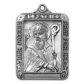 Creed Sterling St. Patrick Patron Saint Medal