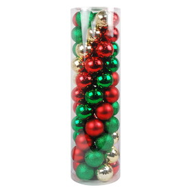 Jeco CHD-TA100 Combo 55Pk 60Mm Tube- 2 Red/Green/Gold