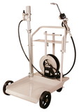 Liquidynamics Mobile Heavy Duty Cart System, for use w/ 55 Gallon Drums, w/ 25´ Hose Reel, FOB Wichita, KS