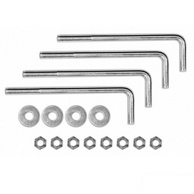 Salsbury Industries 4794 Pedestal Mounting Kit - for Bolt Mounted Mail House Post