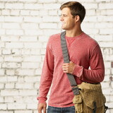 Custom J. America 8241 Vintage Zen Thermal Long Sleeve T-shirt