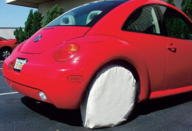 AES Industries 30237 Canvas Wheel Masker Set 4Pc Small