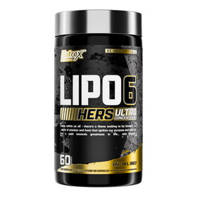 Nutrex Research 0073 Lipo&#8209;6 Black Uc Hers 60Ct