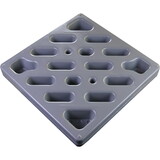 Bramec Corporation 24242P Equipment Pad - 24" x 24" x 2", Gray