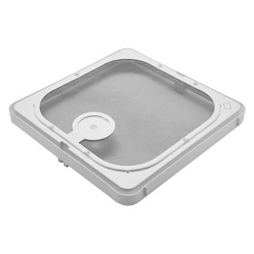 Ventline BVC0573-41-04 Removable Radius Corner Screen Kit for Ventadome Manual Lift RV Roof Vents - Polar White