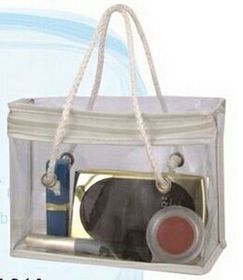 Custom Zippered Tote Cosmetic Bag