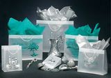 Custom Frosted Clear Poly Euro Tote/ 4 Mil (16
