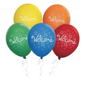 Creative Balloon 11" Latex Welcome Balloon Pack