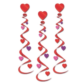 Beistle Heart Whirls