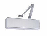 Norton 7500689 Adjustable Heavy Duty Surface Mount Door Closer with Sex Nuts Aluminum Finish