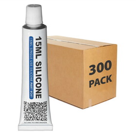 Clear Silicone Sealant - 15ml - 300pc Contractor Case