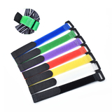 Muka Wholesale Cable Tie Straps Reusable Fastening Nylon Tie Wraps with Plastic Buckle, 8
